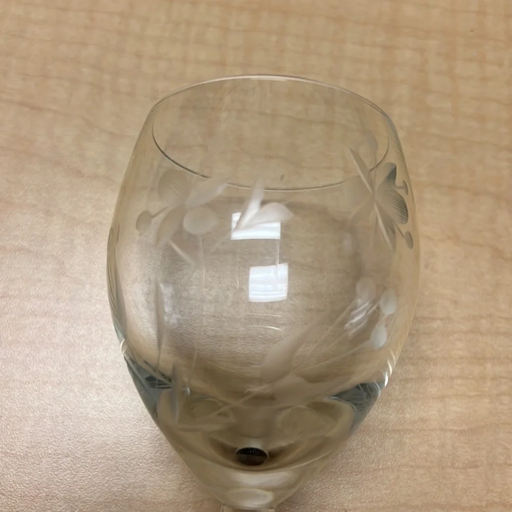 Princess‎ House crystal wine glass